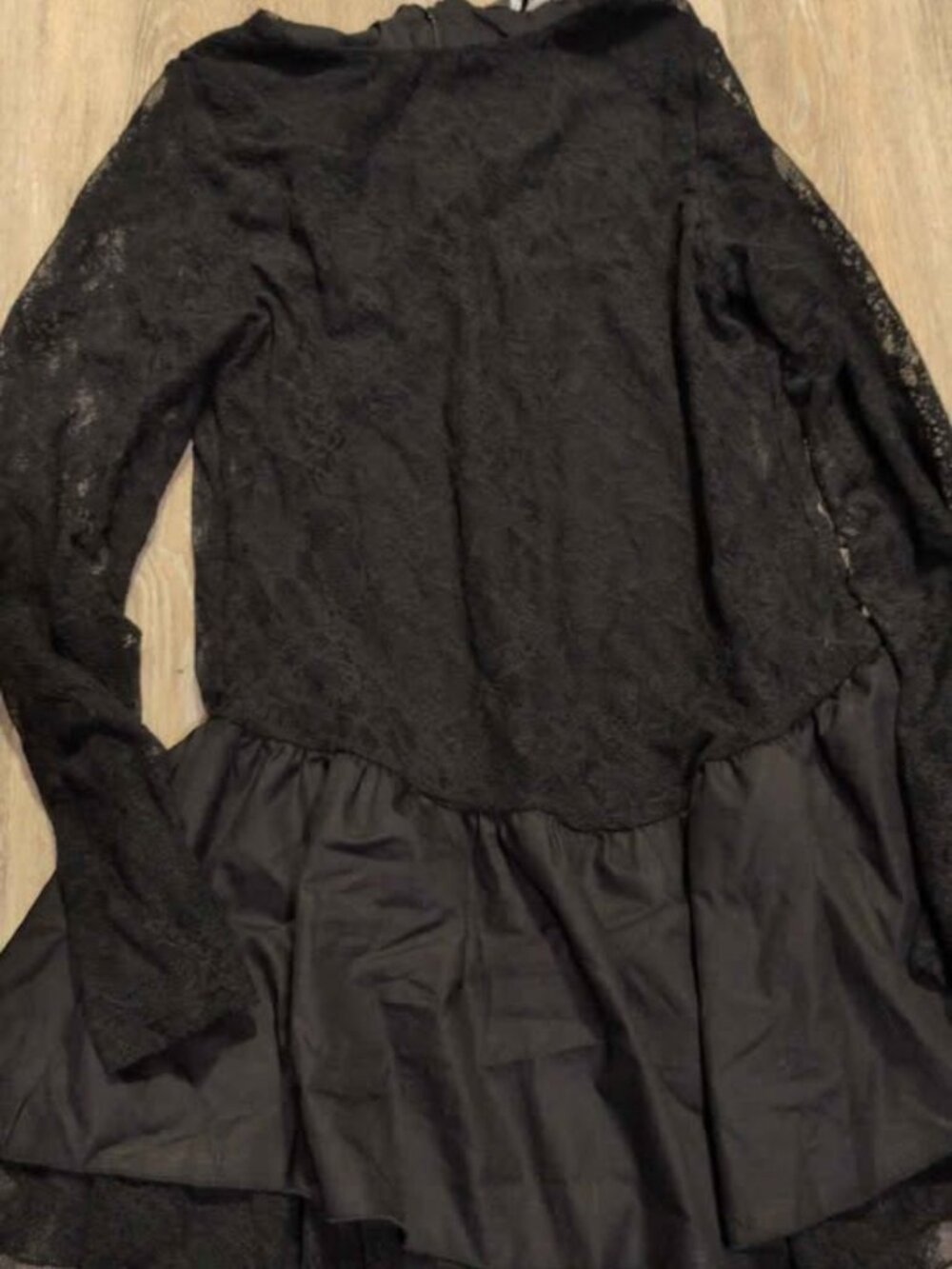 Disturbia Black Lace Mini Dress US 12 nwot
